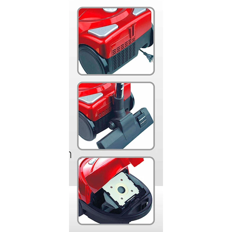 Пылесос Eurolux VC2226DB, красный Пылесос Eurolux VC2226DB, красный