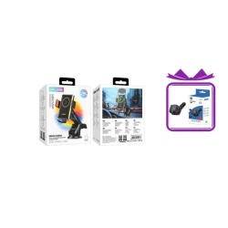 Автомобильный держатель для телефона Kakusiga Wireless Leather 1200