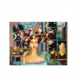 Холст на картоне с контуром Rosa Start, А. Навроцкая, 30х40