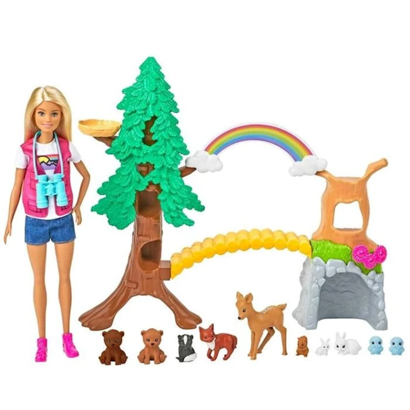 Oyun dəsti Mattel Barbie's Guide to Tropical Life GTN60, plastik, 3 yaşdan Oyun dəsti Mattel Barbie's Guide to Tropical Life GTN60, plastik, 3 yaşdan