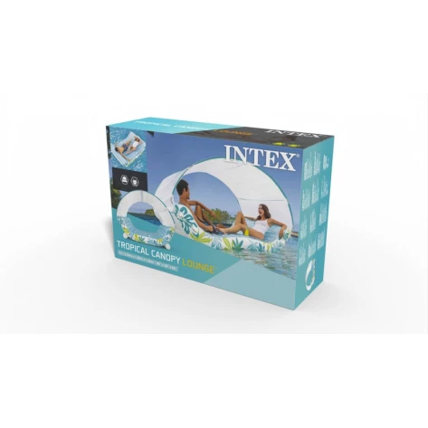 Надувной матрас Intex RAX56294002 Tropical Canopy Lounge, 224x150 см Надувной матрас Intex RAX56294002 Tropical Canopy Lounge, 224x150 см