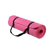 Yoqa üçün mat 2060 rezin, 180x65x1 sm, çəhrayı