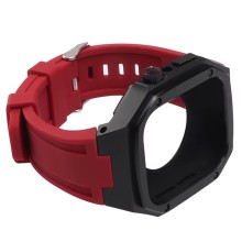 Qayış və çexol SW711 Apple Watch 44/45mm üçün Red/Black