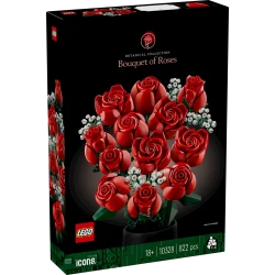 Конструктор LEGO Icons Bouquet of Roses 10328, 18+ лет, 822 элементов