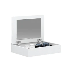 Туалетный столик Art Mebel 1, белый, ламинат, 17x71x30 см