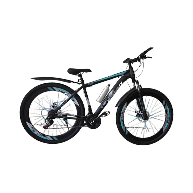 Горный велосипед VeloStrim 24 черный/голубой Горный велосипед VeloStrim 24 черный/голубой