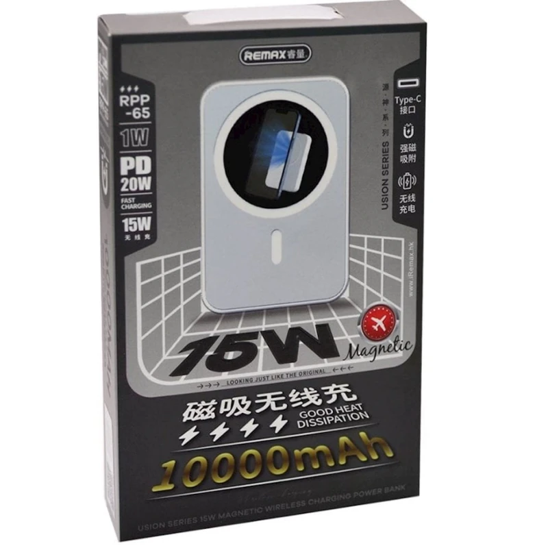 Внешний аккумулятор Remax RPP-65 10000 mAh Внешний аккумулятор Remax RPP-65 10000 mAh
