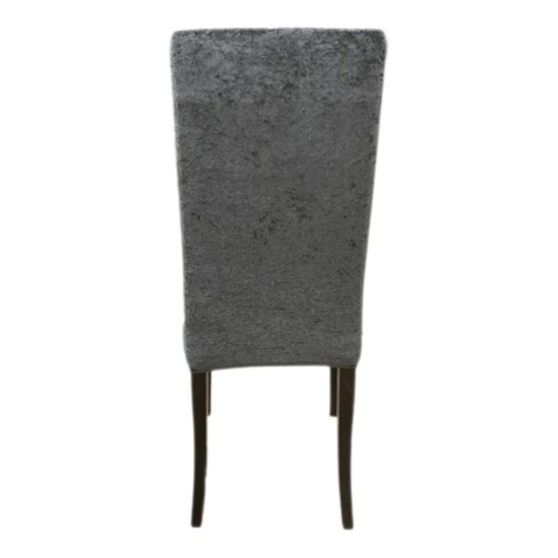 Набор чехлов для стула Karna KL-217, 6 шт., полиэстер, серый Набор чехлов для стула Karna KL-217, 6 шт., полиэстер, серый