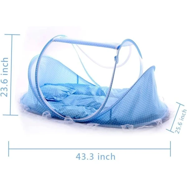 Портативная колыбель cibin_180, полиэстер, голубая Портативная колыбель cibin_180, полиэстер, голубая