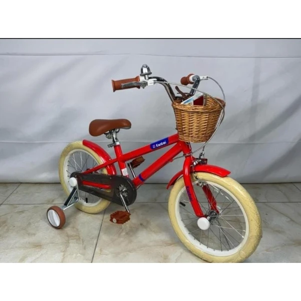 Uşaq velosipedi Kanbei azr382 qırmızı/qəhvəyi, 3-5 yaş, 12
