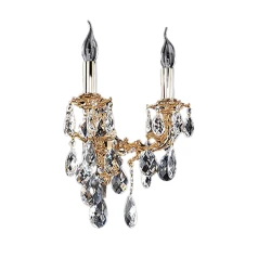 Настенный светильник Büyük Saray TM.11606, 21х32х33 см, золотистый