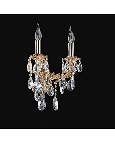 Divar çırağı Büyük Saray TM.11606, 21х32х33 sm, qızılı