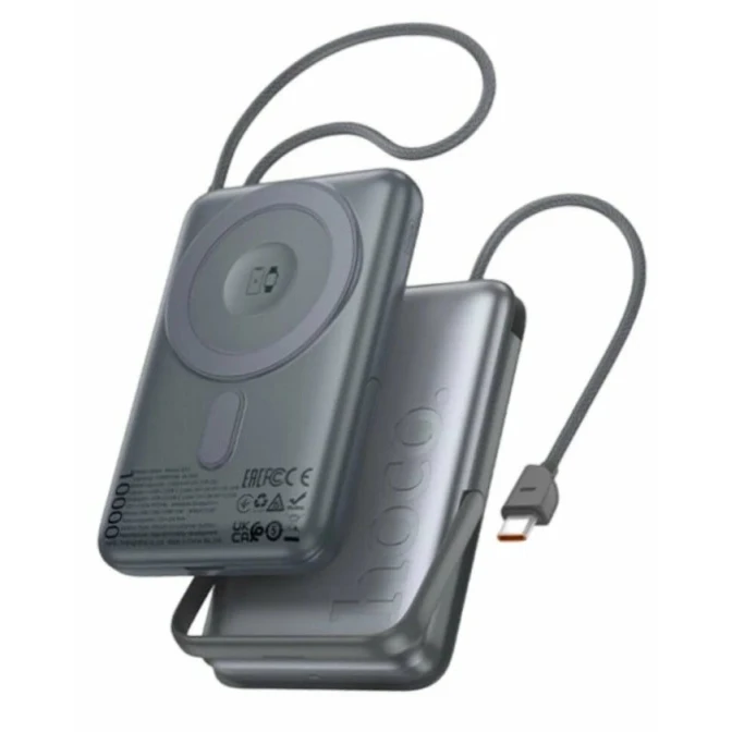 Hoco Q43, совместим с MagSafe, с возможностью беспроводной и проводной быстрой зарядки