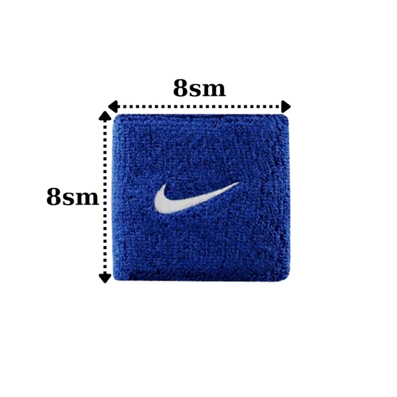 Напульсник Colosseum Nike 1733 хлопок/нейлон, 8x8 см, голубой