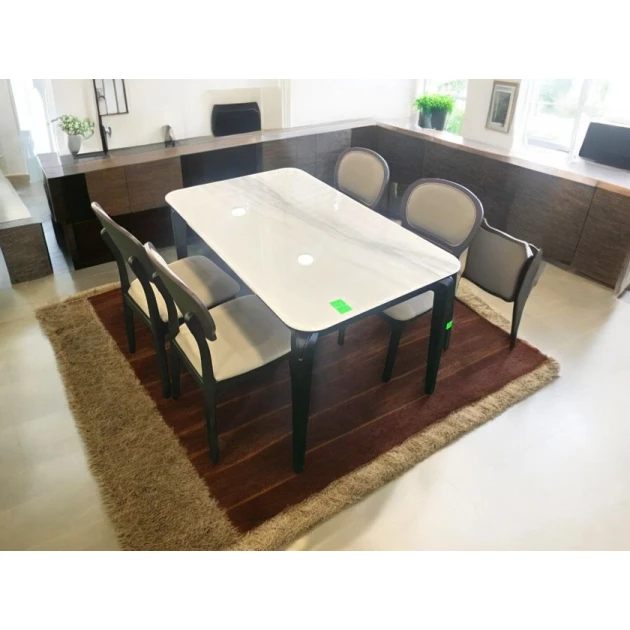 Обеденный набор Mayak Aurora Bloom MY58, стол 130x80x75 см, сиденья 42x40 см Обеденный набор Mayak Aurora Bloom MY58, стол 130x80x75 см, сиденья 42x40 см