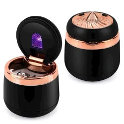 Avtomobil üçün külqabı Multi Led Light Mini Portable Stainless Steel N18 Gold