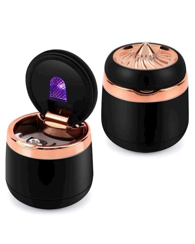 Avtomobil üçün külqabı Multi Led Light Mini Portable Stainless Steel N18 Gold