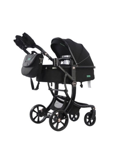 Uşaq arabası Kidilo, qara - Kidilo G600 Black