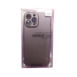 Çexol Unique Case Full Apple iPhone 13 Pro Max üçün Black