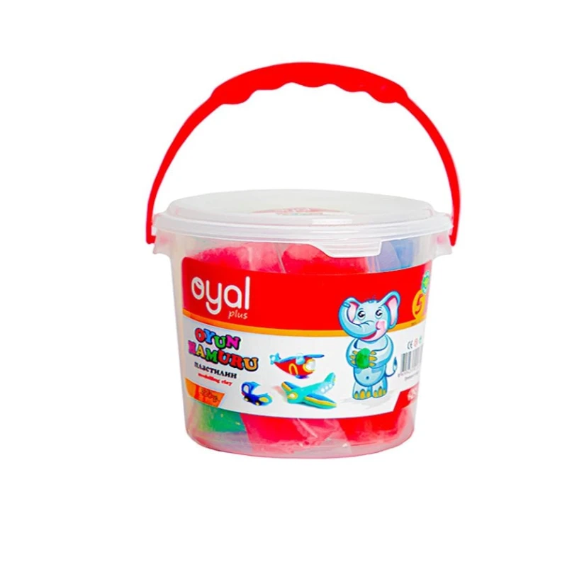 Пластилин Oyal Plus i-293, 5 цветов, 400 г Пластилин Oyal Plus i-293, 5 цветов, 400 г