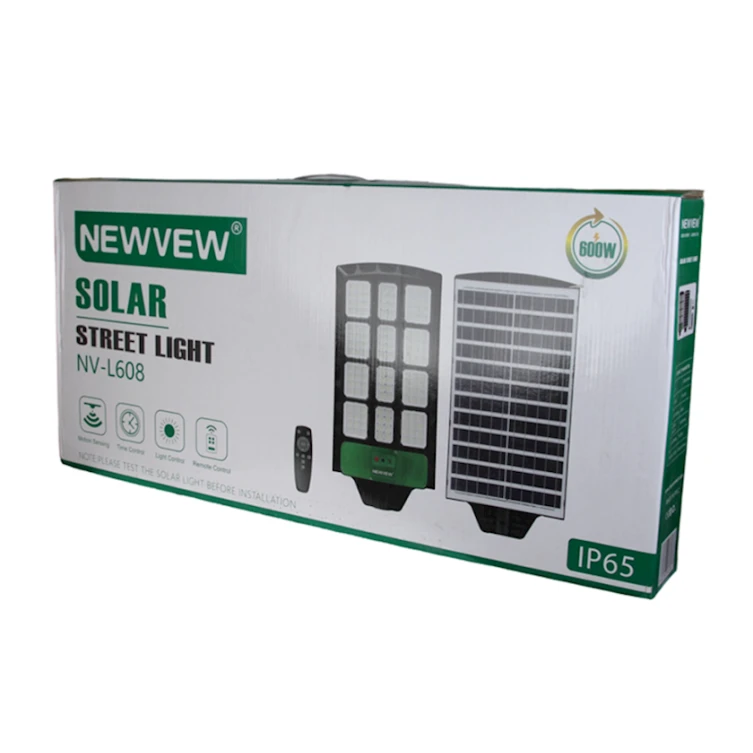 Уличный солнечный светильник Newvew ST-NV-L608, 600W Уличный солнечный светильник Newvew ST-NV-L608, 600W
