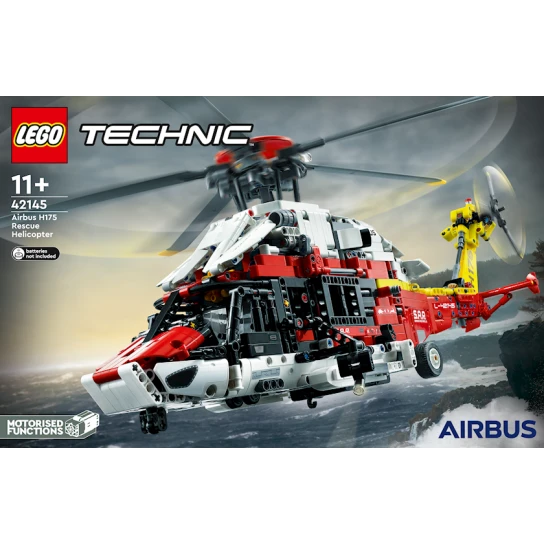 Конструктор LEGO Airbus H175 Rescue Helicopter 42145, 11+ лет, 2001 элемент