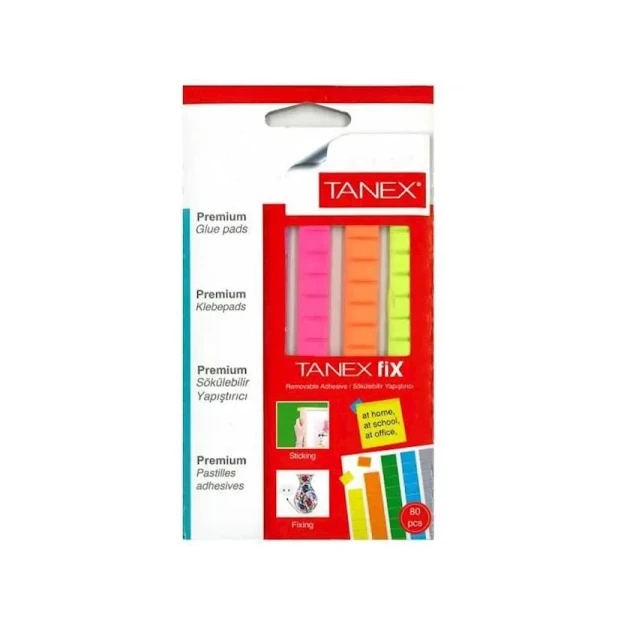 Двухсторонняя клейкая лента Tanex Tack-It T-Fix-02, 80 шт Двухсторонняя клейкая лента Tanex Tack-It T-Fix-02, 80 шт