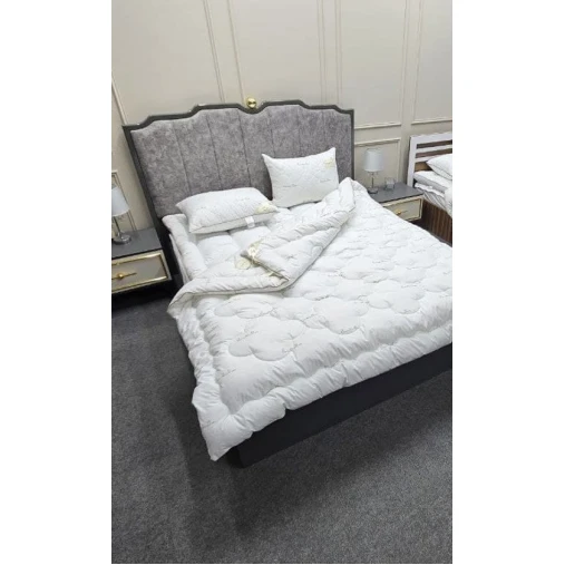 Комплект одеяла, матраса и подушки Pima Cotton SHA-00006247, одеяло 195х215 см, матрас 160х200 см, подушка 50х70 см, бамбук, белый