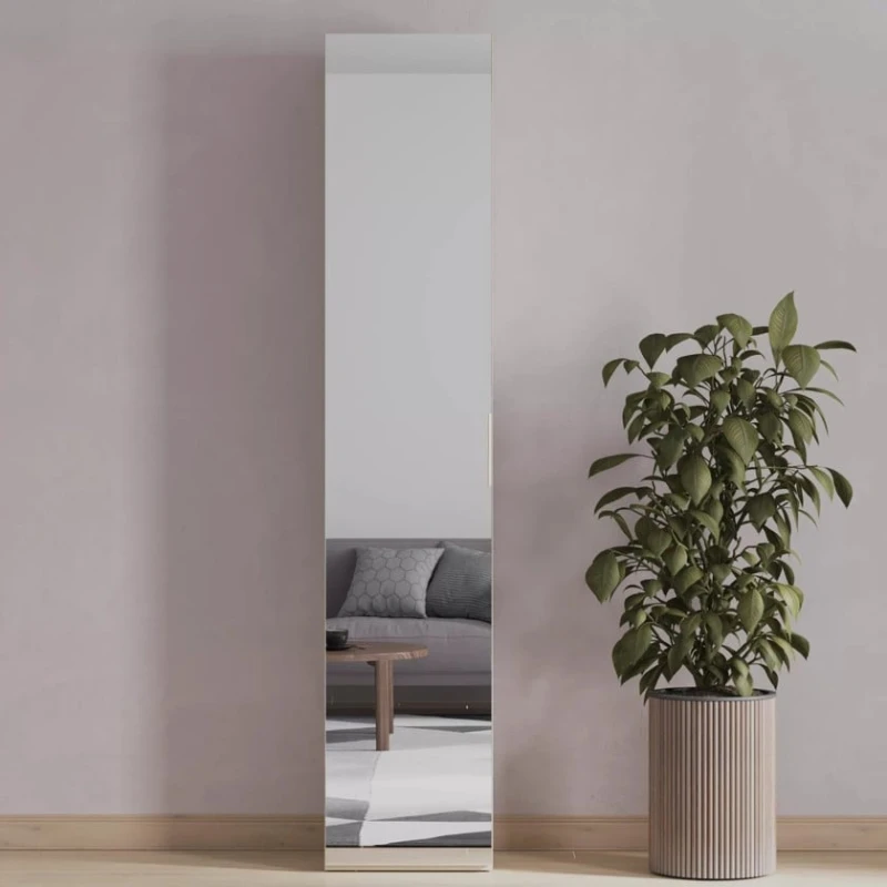 Шкаф Art Mebel 16, 210x50x45 см, ламинат, кремовый Шкаф Art Mebel 16, 210x50x45 см, ламинат, кремовый