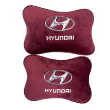 Yastıq avtomobil üçün avto671 Hyundai, 28x20 sm, qırmızı