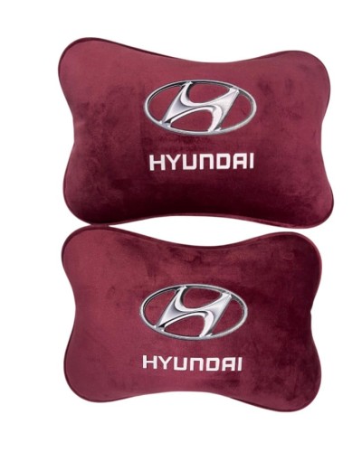 Yastıq avtomobil üçün avto671 Hyundai, 28x20 sm, qırmızı