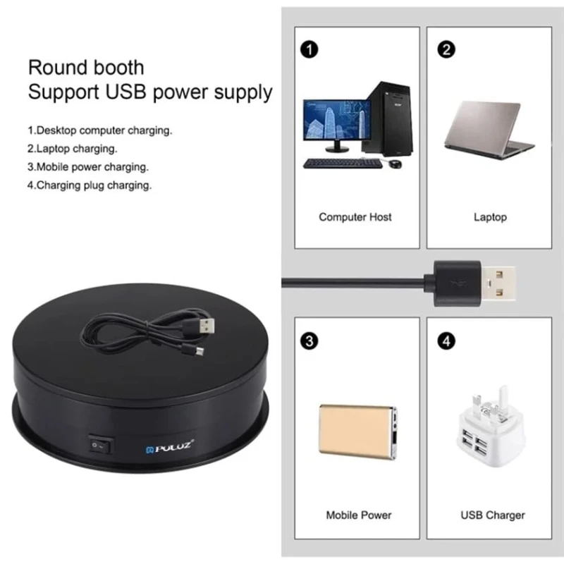 Стол для предметной съемки Puluz PU3048 Black Стол для предметной съемки Puluz PU3048 Black