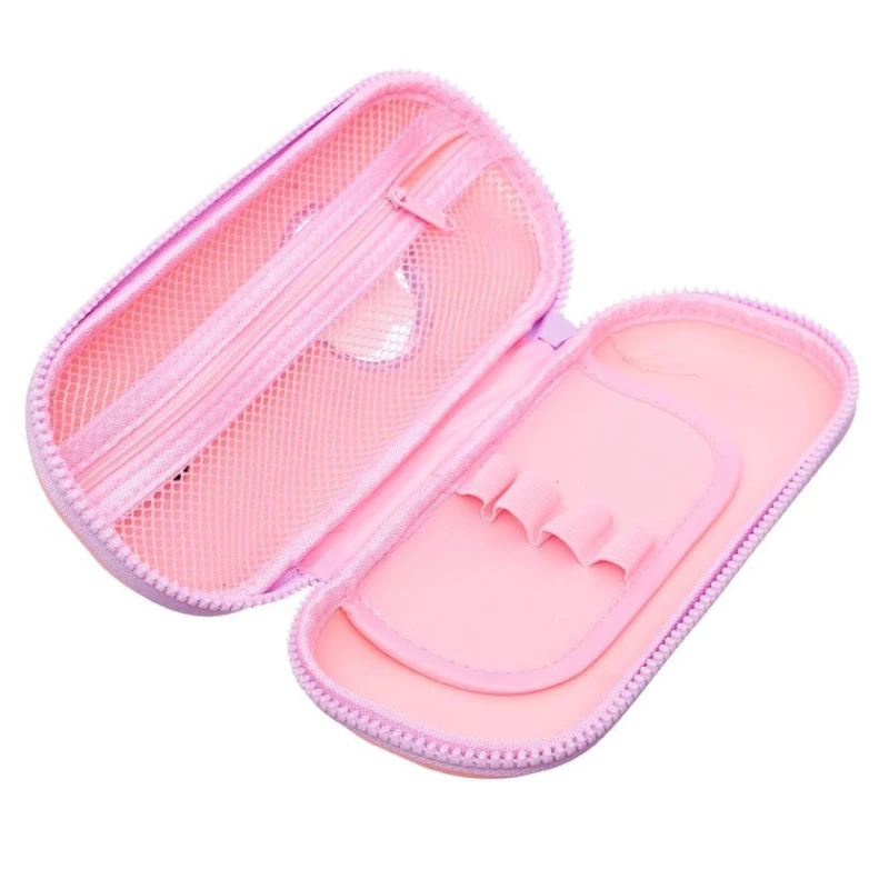 Məktəb qələmdanı 3D, çəhrayı