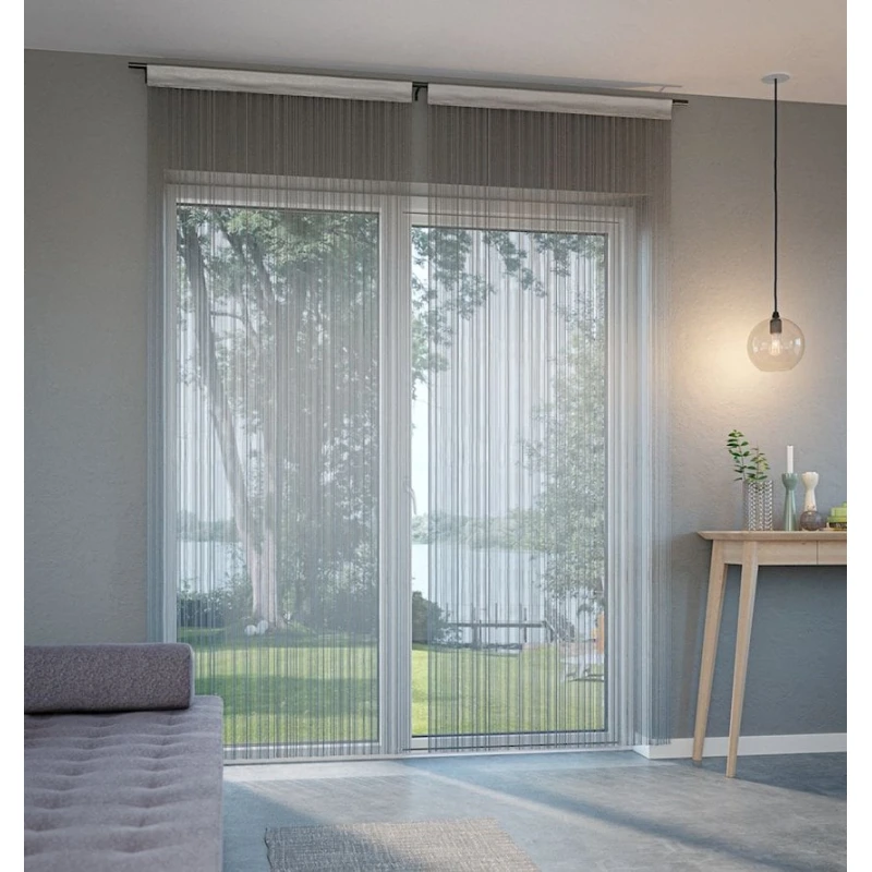 Тюль JYSK Yxlan, 90x245 см, серый Тюль JYSK Yxlan, 90x245 см, серый