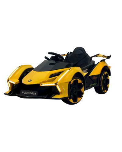 Uşaq elektrik avtomobili Lamborgini VL-KIDS-018, sarı