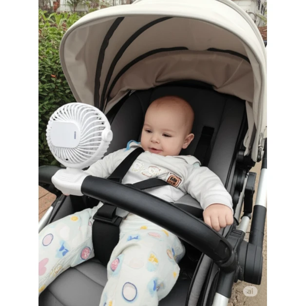 Portativ ventilyator, çəhrayı