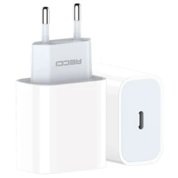 Сетевое зарядное устройство Recci RCT-P01E Type-C 20W White Сетевое зарядное устройство Recci RCT-P01E Type-C 20W White
