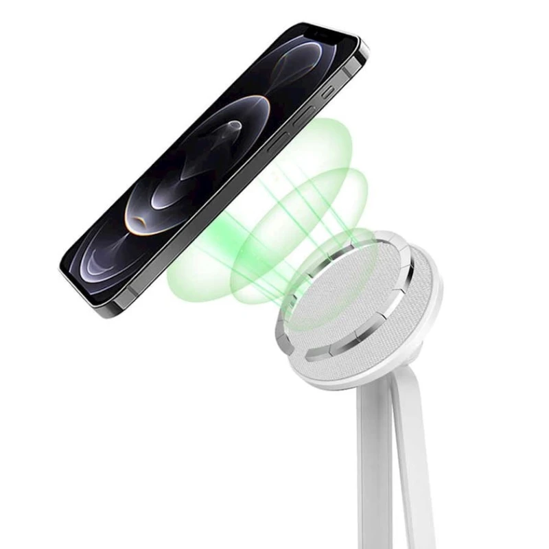 Беспроводное зарядное устройство Wiwu M13 2 in 1, Белый