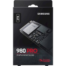 SSD yığıcı Samsung 980 PRO 2 TB M.2 NVMe PCIe gen 4x4 (MZ-V8P2T0B/AM)