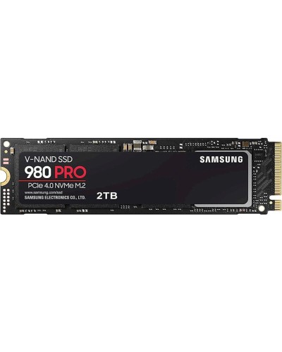 SSD yığıcı Samsung 980 PRO 2 TB M.2 NVMe PCIe gen 4x4 (MZ-V8P2T0B/AM)