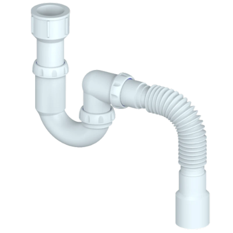 Sifon Unicorn K320 duş altlıqı üçün, ağ