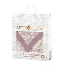 Örtük Артпостель Танец Цветов, 240x235 sm, ikinəfərlik, jakkard/pambıq, bənövşəyi