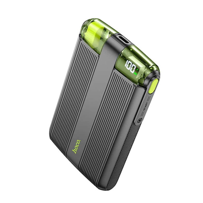 Xarici akkumulyator Hoco J127B Mecha 10000 mAh Black Xarici akkumulyator Hoco J127B Mecha 10000 mAh Black