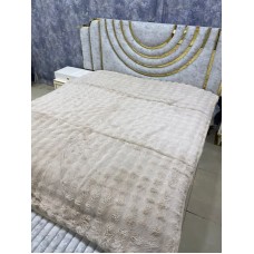 Pled-örtük MiraNova LQ-099, 210×230 sm, bambuk, krem
