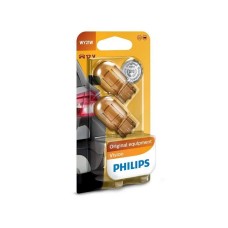 Avtomobil üçün lampa Philips Yellow WY21W W3x16d 12V, 2 əd