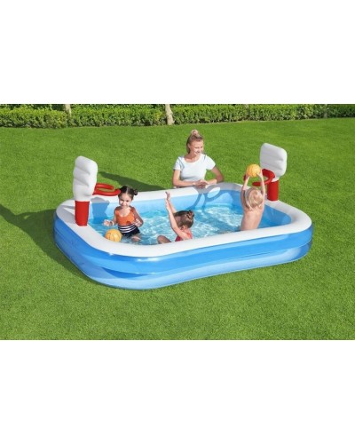 Uşaq hovuzu Bestway 54122, 254x168x102 sm, 3+ yaş, rəngbərəng
