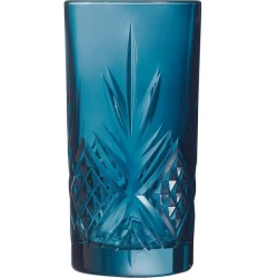 Стакан Luminarc Salzburg London Topaz, 380 мл, 6 шт, стекло, синий