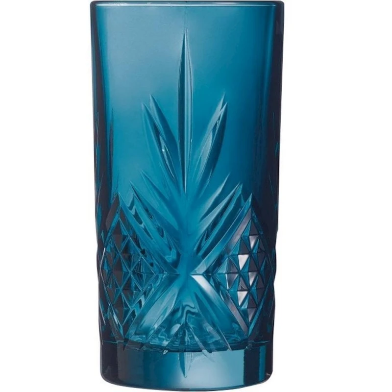 Стакан Luminarc Salzburg London Topaz, 380 мл, 6 шт, стекло, синий