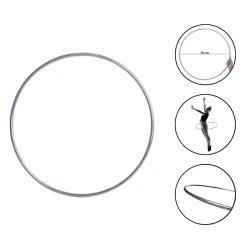 Halqa Gymnic 1163/1 dəmir, gümüşü, 95 sm, 1800 q