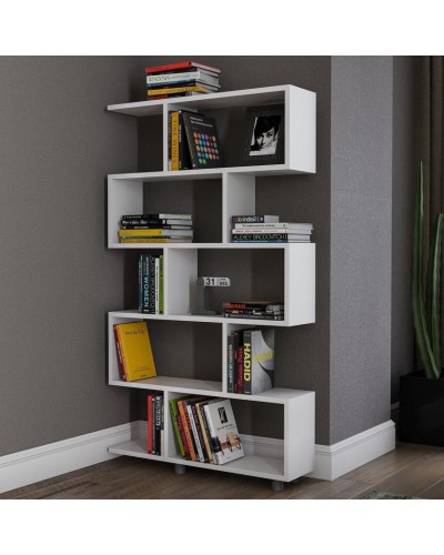 Stellaj Ev Plus Stoni, 90x156x20 sm, LDSP, ağ